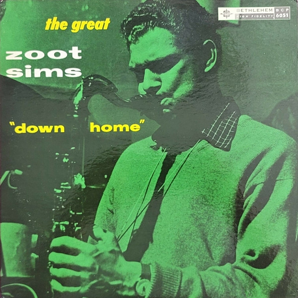 Zoot Sims – Down Home (1960, Vinyl) - Discogs