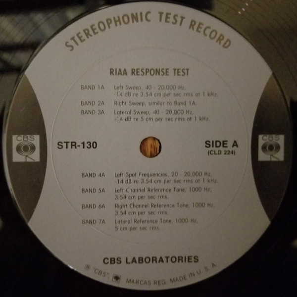 descargar álbum No Artist - Professional Test Record RIAA System Response Test