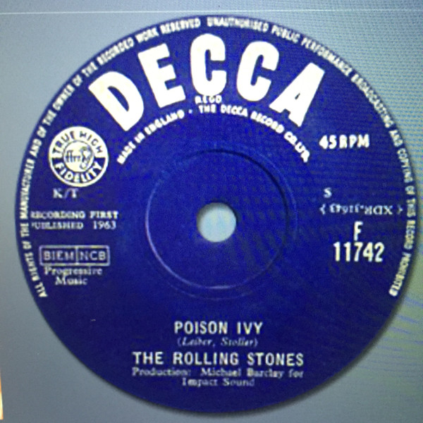 The Rolling Stones Poison Ivy Fortune Teller Releases Discogs
