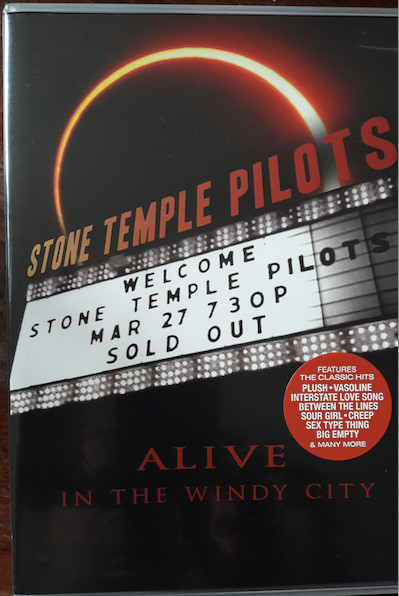 Stone Temple Pilots – Alive In The Windy City (2012, Blu-ray 