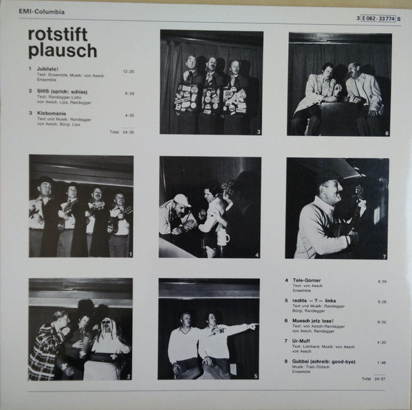 Album herunterladen Download Cabaret Rotstift - Rotstift Plausch album