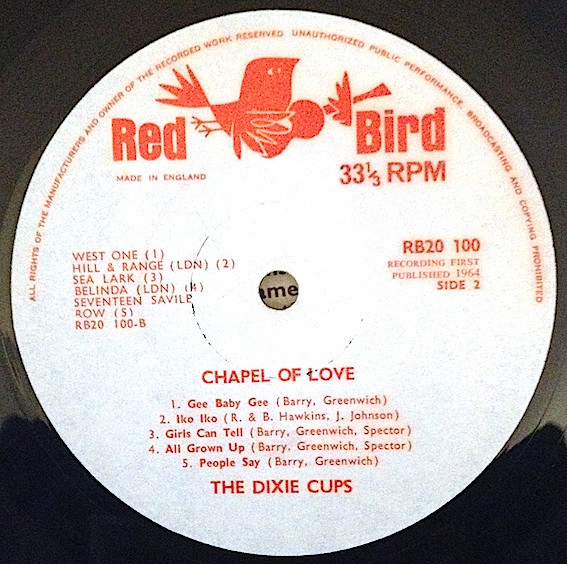 lataa albumi The Dixie Cups - Chapel Of Love