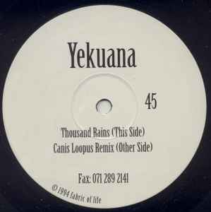 Yekuana - Thousand Rains album cover