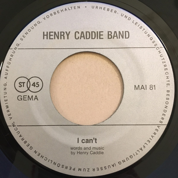 Album herunterladen Henry Caddie Band - I Cant Who