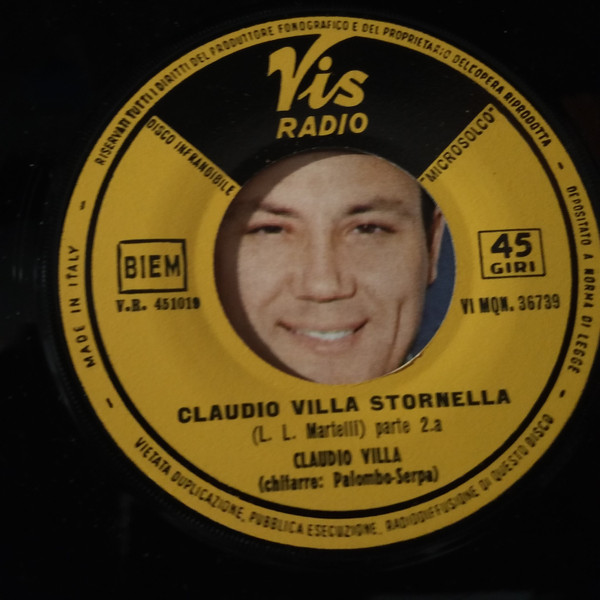 ladda ner album Claudio Villa - Claudio Villa Stornella 1a e 2a Parte