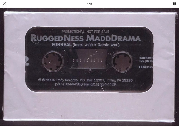 とっておきし新春福袋 RUGGEDNESS Records) MADDDRAMA (Full VLS