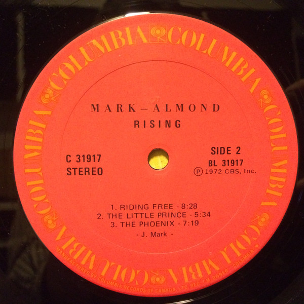 Mark-Almond - Rising | Columbia (C 31917) - 8