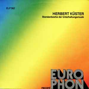 Various - Herbert Küster - Standardwerke Der Unterhaltungsmusik album cover