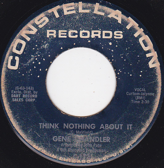 Album herunterladen Gene Chandler - Think Nothing About It Wish You Were Here
