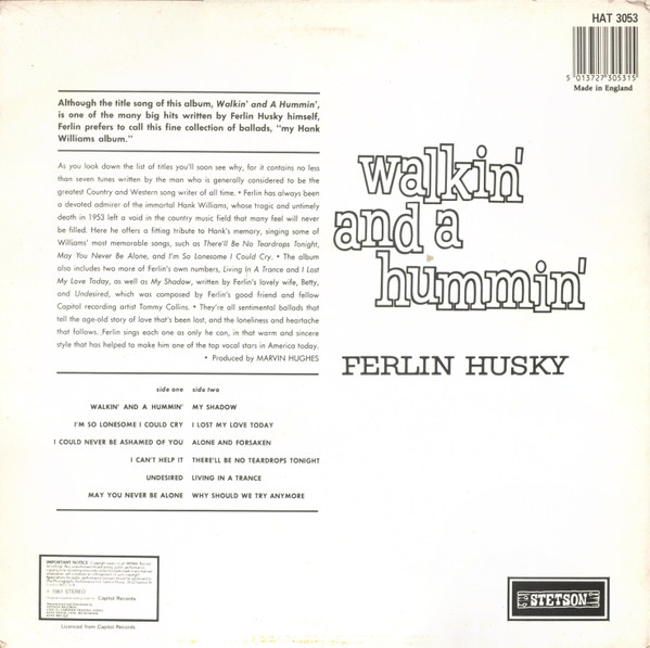 descargar álbum Ferlin Husky - Walkin And A Hummin