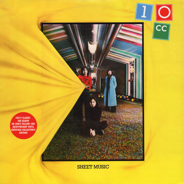 10cc – Sheet Music (2014, Yellow Zingy, 180g, Vinyl) - Discogs