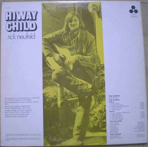 descargar álbum Rick Neufeld - Hiway Child