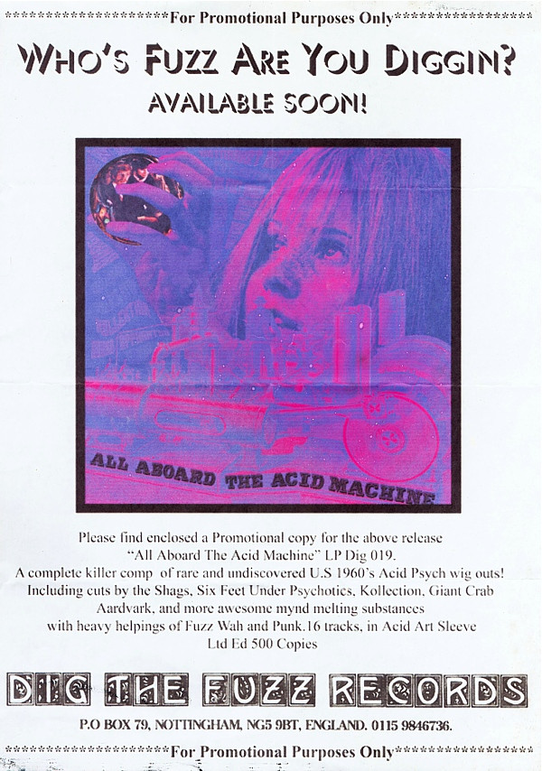 télécharger l'album Various - All Aboard The Acid Machine