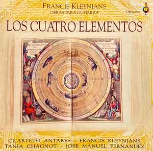 Francis Kleynjans - Los cuatro elementos. album cover
