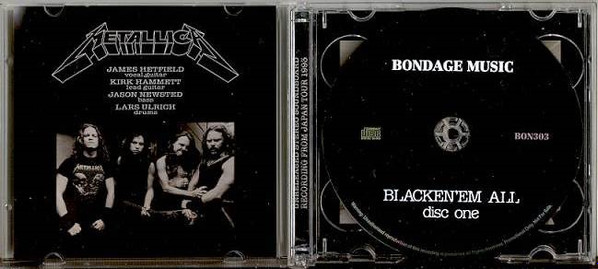 lataa albumi Metallica - Blacken Em All