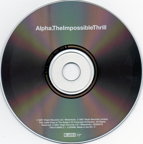 lataa albumi Alpha - The Impossible Thrill