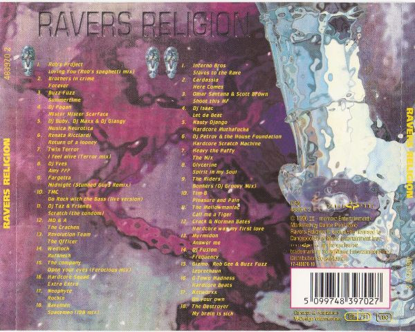 télécharger l'album Various - Ravers Religion Hardcore Beats