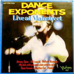 Dance Exponents - Live At Mainstreet album cover