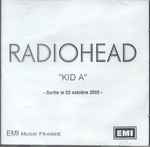 Cover of Kid A, 2000, CDr