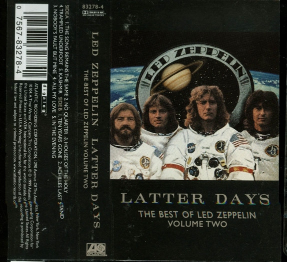 Led Zeppelin CD the Latter Days Remastered by Jimmy Page Enhanced CD  Kashmir Houses of the Holy 2000 