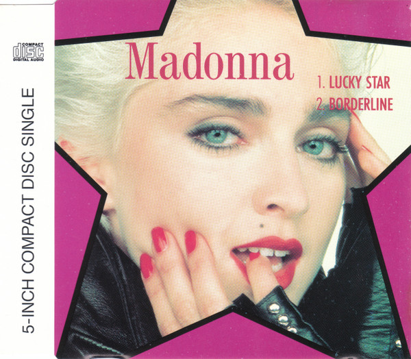 Madonna / Álbum discográfico LP de vinilo autotitulado 1983 Dance Pop Post  Disco Promo Sticker con Shrink 'Holiday' 'Lucky Star' 'Borderline' -   España