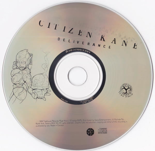 Citizen Kane – Deliverance (1999, CD) - Discogs