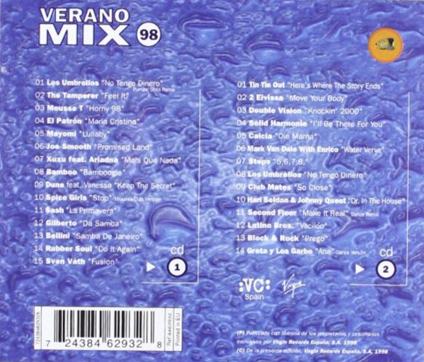 last ned album Various - Verano Mix 98