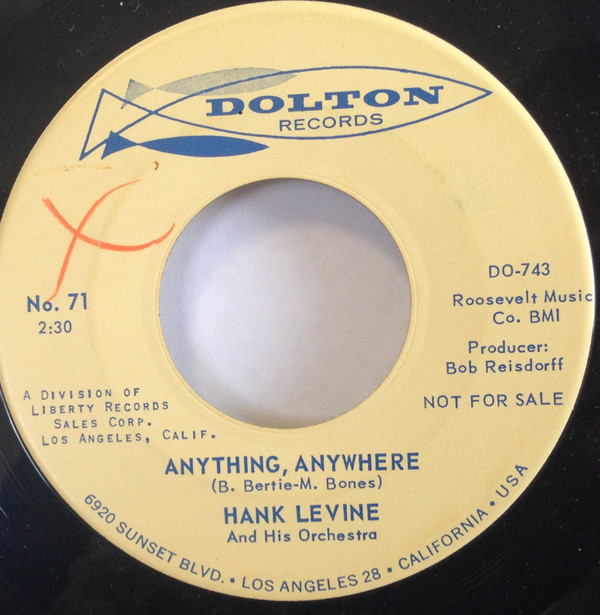 last ned album Download Hank Levine And His Orchestra - Anything Anywhere album