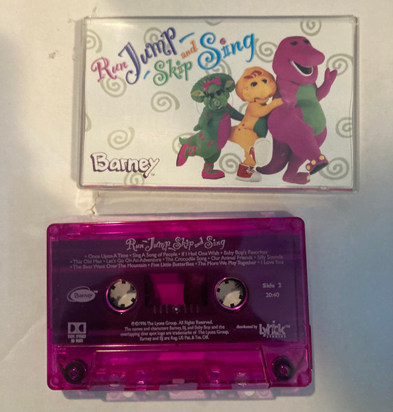 Barney – Run Jump Skip and Sing (1996, Cassette) - Discogs