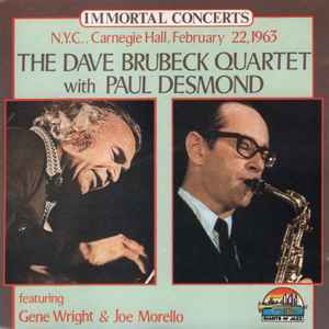 The Dave Brubeck Quartet : St Louis blues / Dave Brubeck, p | Brubeck, Dave (1920-2012) - pianiste. P