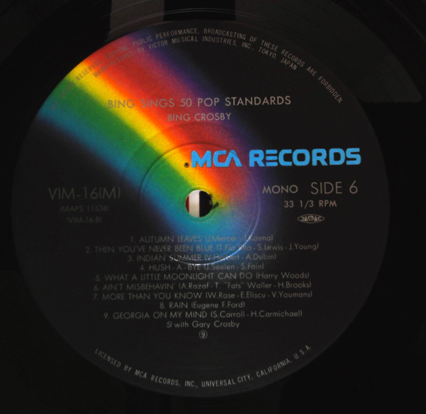 télécharger l'album Bing Crosby - Bing Sings 50 Pop Standards