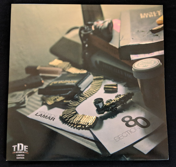 Kendrick Lamar Section.80 Section 80 2LP Vinyl Limited Black 12 Record