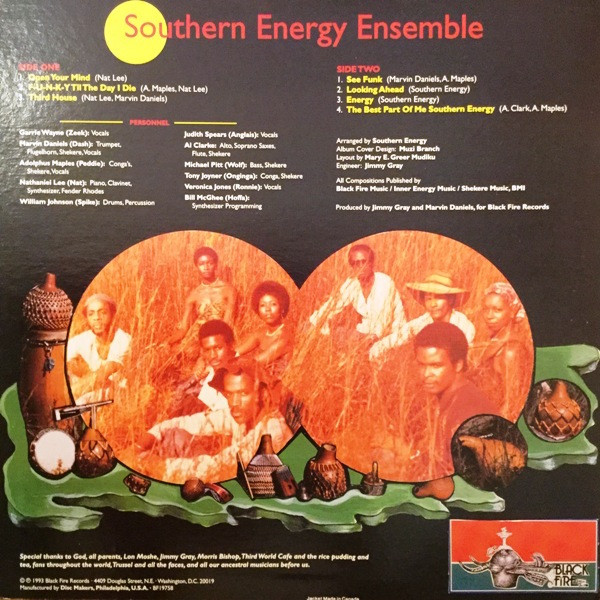 Southern Energy Ensemble – Southern Energy (1993, Vinyl) - Discogs