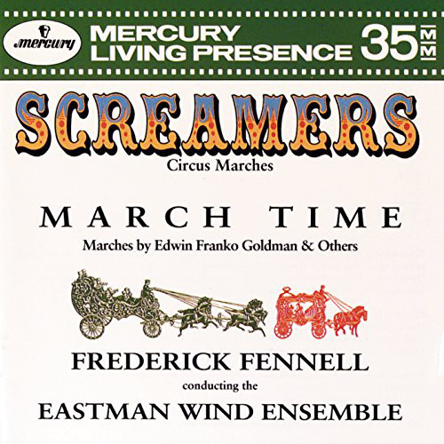 Screamers-Circo marchas Vinilo Muy Bueno Eastman Wind Ensemble /de importación de Europa Muy Bueno 