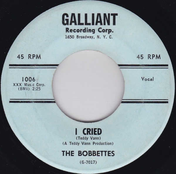 last ned album The Bobbettes - Oh My Papa I Cried