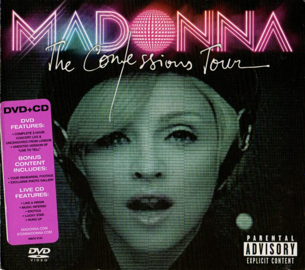 CMTV - THE CONFESSIONS TOUR - LIVE FROM LONDON (CD + DVD) de Madonna