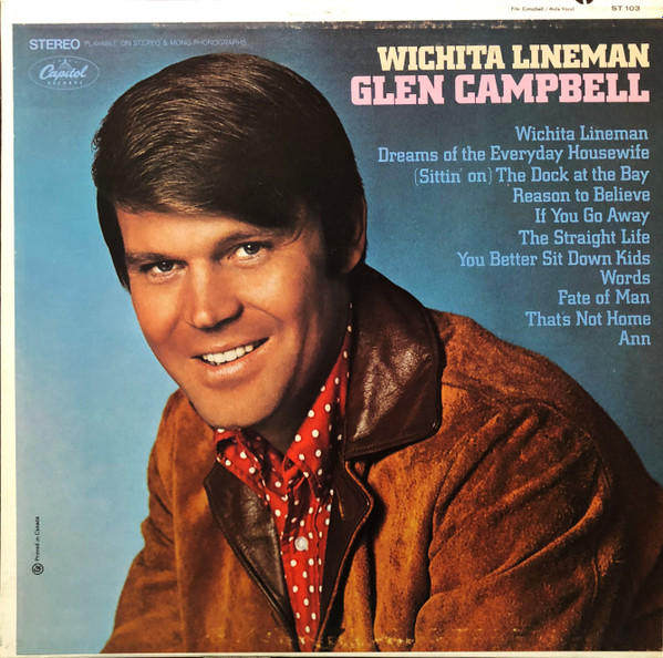 Glen Campbell – Wichita Lineman (1968, Vinyl) - Discogs