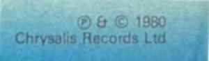 Chrysalis Records Ltd. on Discogs