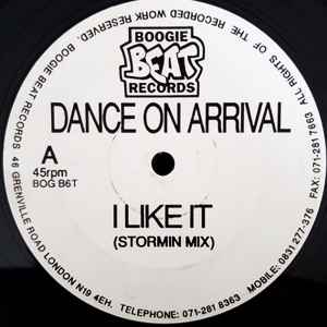 Dance On Arrival - I Like It / Lockjaw album cover
