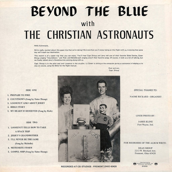 télécharger l'album The Christian Astronauts - Beyond The Blue