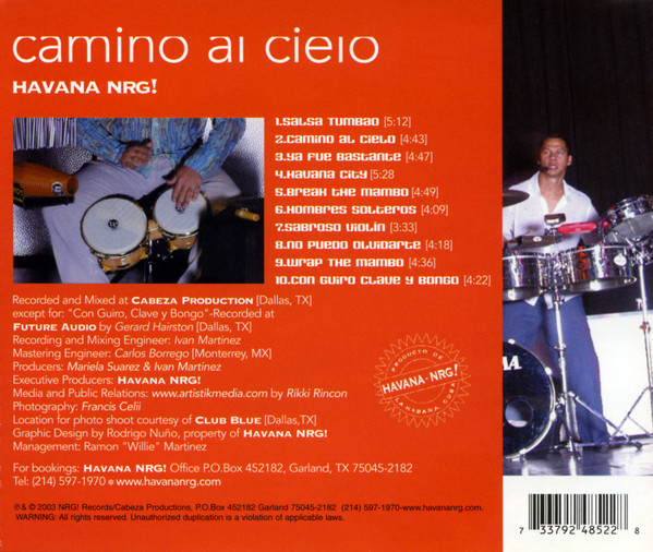descargar álbum Havana NRG! - Camino Al Cielo