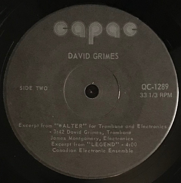 Album herunterladen David Grimes - Portrait Musical