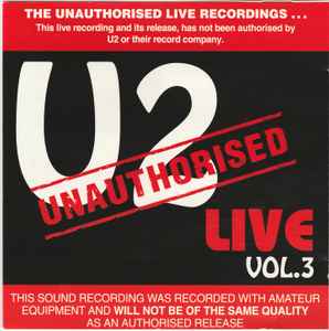 U2 – Live Vol. 4 (1993, CD) - Discogs