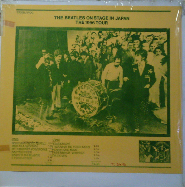 The Beatles – On Stage In Japan The 1966 Tour (1974, Vinyl) - Discogs