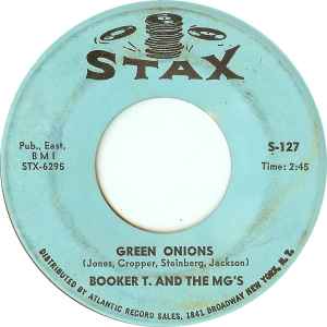 Booker T & The MG's - Green Onions / Behave Yourself アルバムカバー