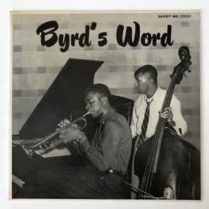 Donald Byrd – Byrd's Word (Vinyl) - Discogs