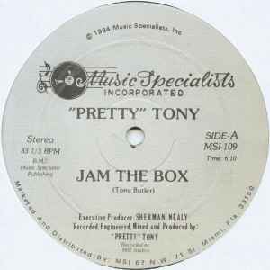 Pretty Tony - Jam The Box album cover