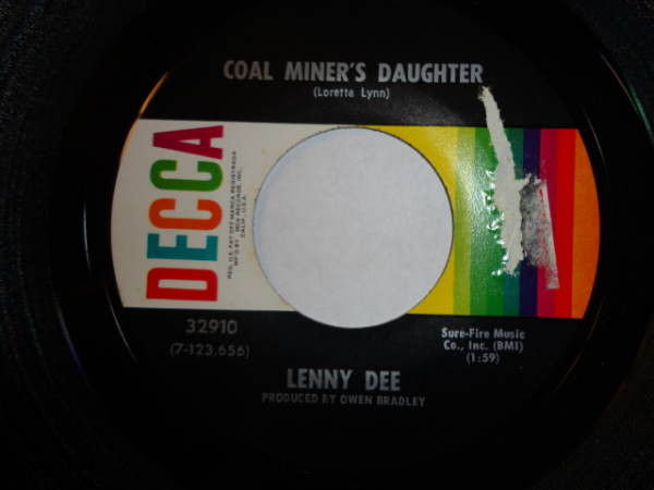 baixar álbum Lenny Dee - Coal Miners Daughter Sweet Memories