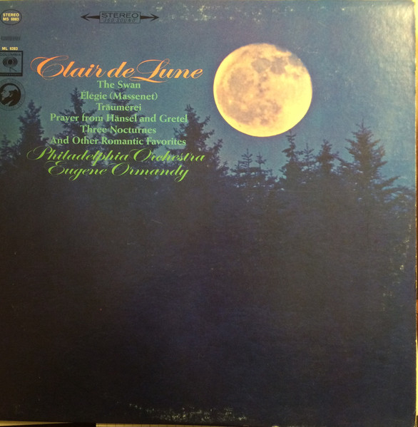 The Philadelphia Orchestra, Eugene Ormandy – Clair De Lune (Vinyl