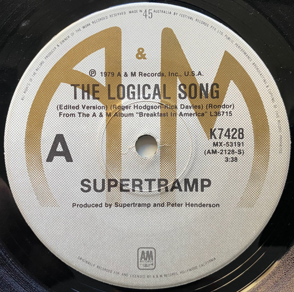 Álbum de discos de vinilo de Supertramp Años 70 Arte pop británico de rock  progresivo Roger Hodgson Supertramp reedición de A&M de 1981 con It's A  Long Road -  España